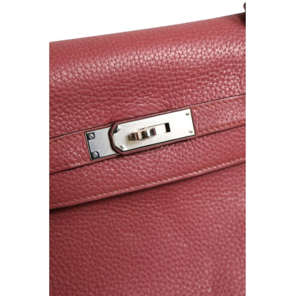 Hermès Kelly 32 Rouge H Togo Retourne Women's Palladium - Picture 6 of 6